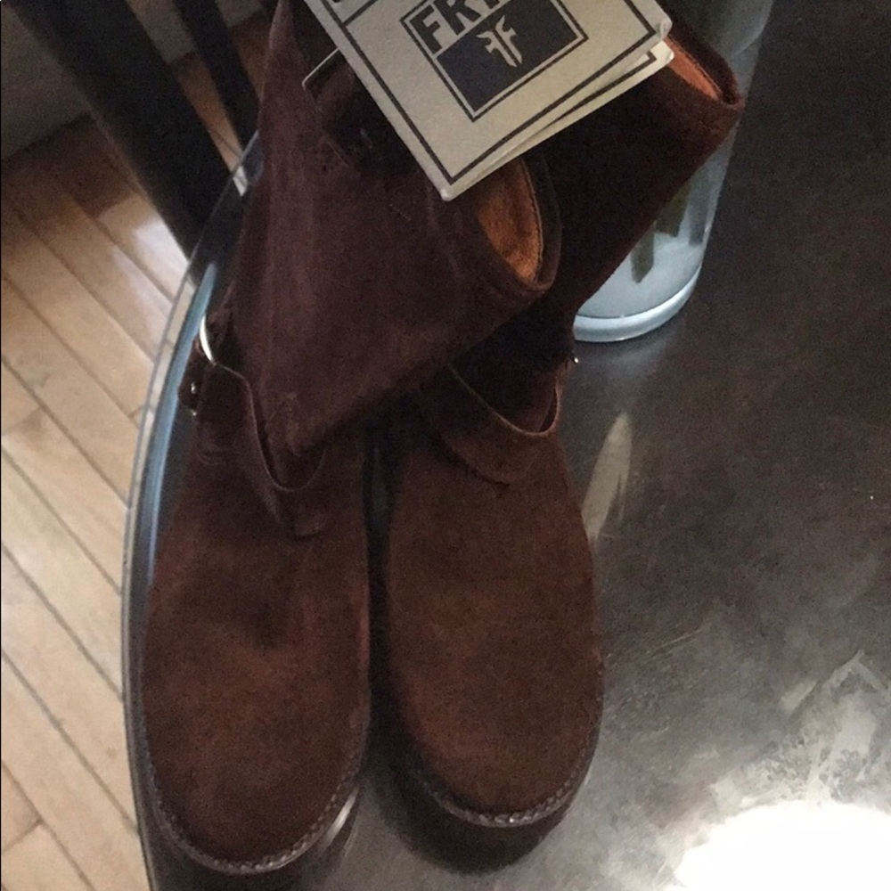 Frye Natalie Mid Engineer Boots - Picture 6 of 8